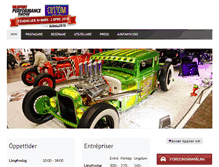 Tablet Screenshot of custommotorshow.se